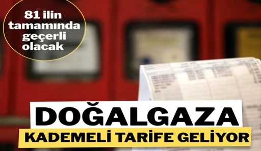 Doğalgaz faturalarında önemli değişiklik