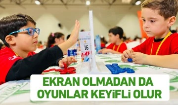 EKRAN OLMADAN DA OYUNLAR KEYİFLİ OLUR