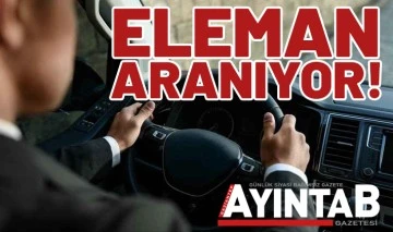 Eleman aranıyor! 