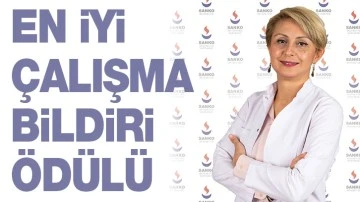 “EN İYİ ÇALIŞMA BİLDİRİ” ÖDÜLÜ