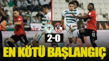 EN KÖTÜ BAŞLANGIÇ :2- 0