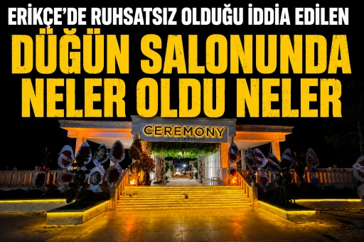 Erikçe'de Ruhsatsız Olduğu İddia Edilen Düğün Salonunda Neler Oldu Neler!