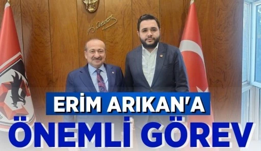 Erim Arıkan'a Önemli Görev