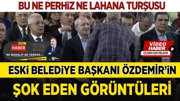 Eski Belediye Başkanı Özdemir'in şok eden görüntüleri 