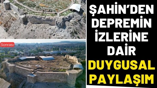 Fatma Şahin&rsquo;den Depremin İzlerine Dair Duygusal Paylaşım
