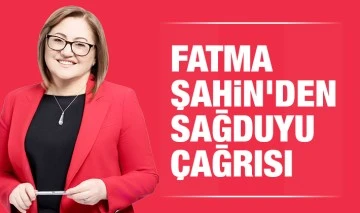 Fatma Şahin'den vatandaşa çağrı