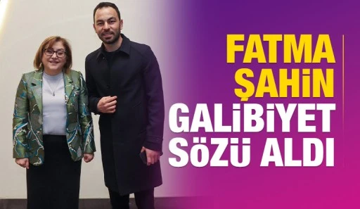 Fatma Şahin galibiyet sözü aldı
