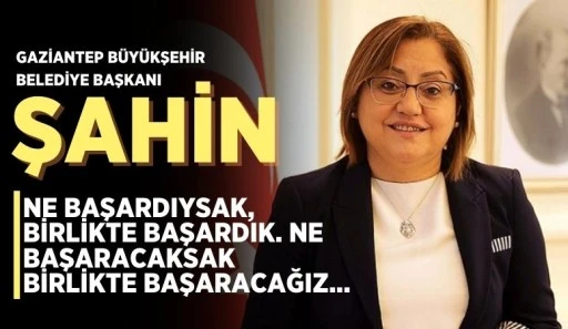 Fatma Şahin, Gazetecilere Teşekkür Etti