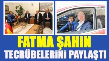 Fatma Şahin tecrübelerini paylaştı