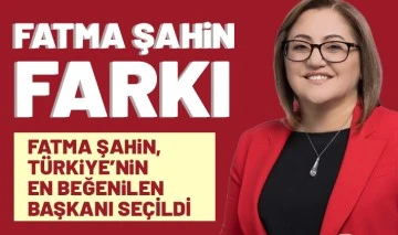 Fatma Şahin, Türkiye’nin en beğenilen başkanı