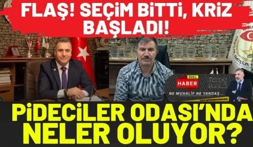Flaş! Se&ccedil;im Bitti, Kriz Başladı: Pideciler Odası&rsquo;nda Neler Oluyor?