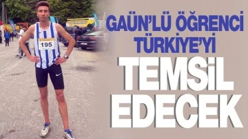 GAÜN’LÜ ÖĞRENCİ TÜRKİYE’Yİ TEMSİL EDECEK