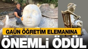 GAÜN ÖĞRETİM ELEMANINA ÖNEMLİ ÖDÜL