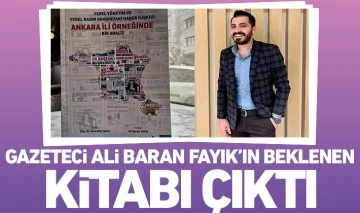Gazeteci Ali Baran Fayık’ın beklenen kitabı çıktı