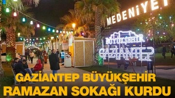 GAZİANTEP BÜYÜKŞEHİR RAMAZAN SOKAĞI KURDU