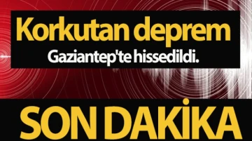 Gaziantep depremde yine sallandı!