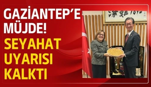 Gaziantep&rsquo;e M&uuml;jde: Seyahat Uyarısı Kalktı