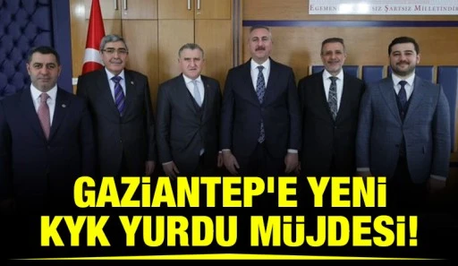 Gaziantep’e Yeni KYK Yurdu Müjdesi!