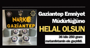 Gaziantep Emniyet Müdürlüğüne helal olsun 