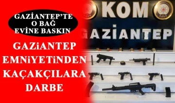 Gaziantep emniyetinden kaçakçılara darbe 