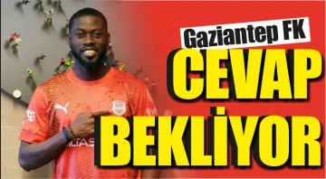 Gaziantep FK cevap bekliyor