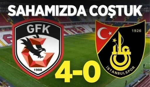 SAHAMIZDA COŞTUK : 4-0 