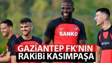 Gaziantep FK'nın rakibi Kasımpaşa