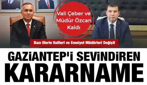 Gaziantep'i sevindiren kararname