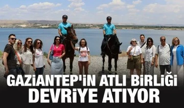 Gaziantep'in Atlı Birliği devriye atıyor