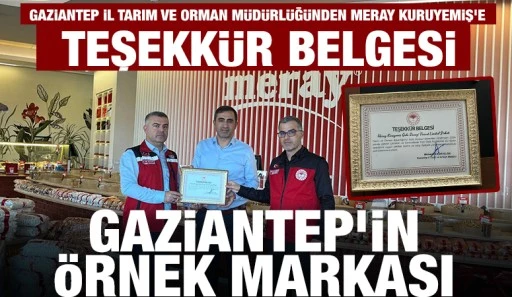 Gaziantep'in Örnek Markası: Meray Kuruyemiş 