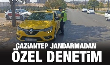 Gaziantep Jandarmadan özel denetim