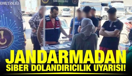 Gaziantep Jandarmasından Siber Dolandırıcılık Uyarısı!