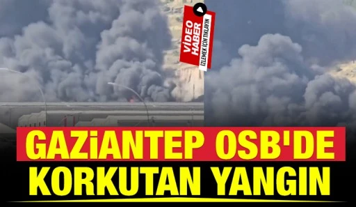 Gaziantep OSB’de Korkutan Yangın