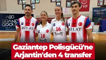 Gaziantep Polisgücü'ne Arjantin'den 4 transfer 