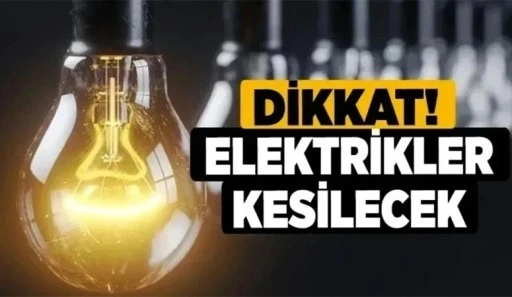 Gaziantep'te 18 Şubat'ta elektrik kesintisi olacak yerler