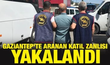 Gaziantep'te aranan katil zanlısı yakalandı