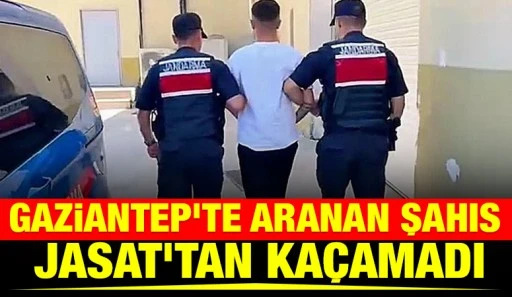 Gaziantep&rsquo;te aranan şahıs JASAT&rsquo;tan ka&ccedil;amadı