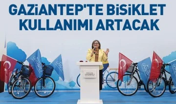Gaziantep'te bisiklet kullanımı artacak
