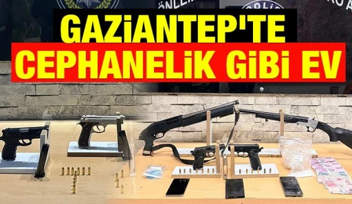 Gaziantep&rsquo;te Cephanelik Gibi Ev
