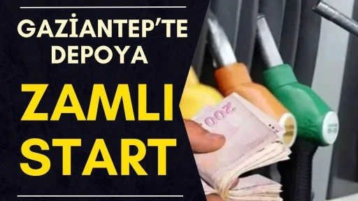 Gaziantep&rsquo;te Depoya Zamlı Start