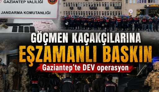 Gaziantep'te DEV operasyon