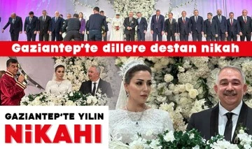 Gaziantep'te dillere destan nikah