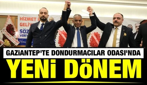 Gaziantep'te Dondurmacılar Odası&rsquo;nda Yeni D&ouml;nem
