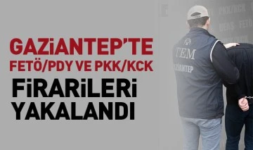 Gaziantep’te FETÖ/PDY ve PKK/KCK firarileri yakalandı