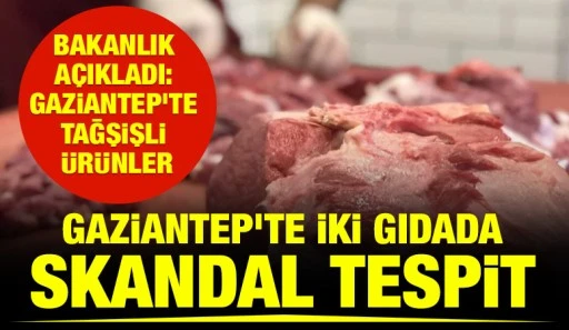 Gaziantep&rsquo;te İki Gıdada Skandal Tespit