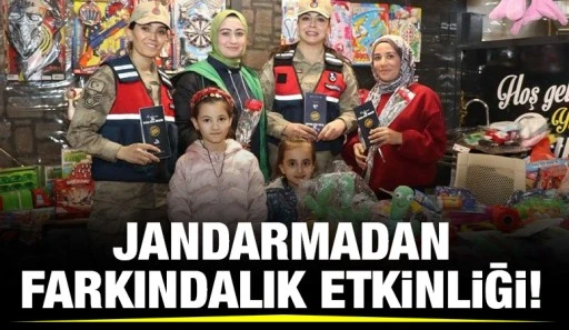 Gaziantep'te jandarmadan farkındalık etkinliği!