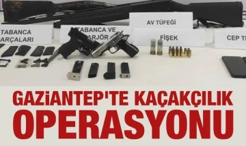 Gaziantep'te kaçakçılık operasyonu