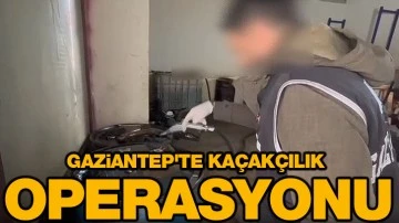 Gaziantep'te kaçakçılık operasyonu