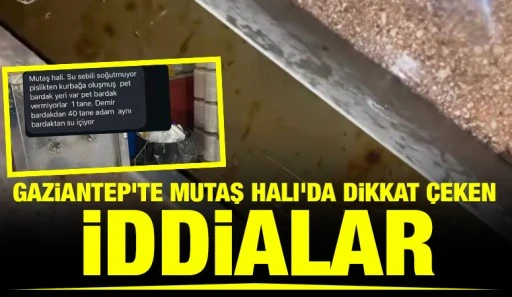 Gaziantep'te Mutaş Halı'da Dikkat &Ccedil;eken İddialar