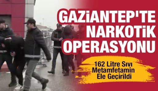 Gaziantep&rsquo;te Narkotik Operasyonu